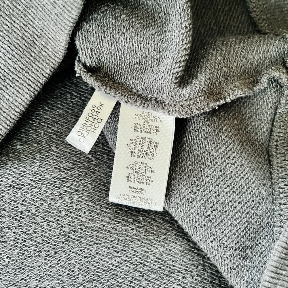 Silver print Calvin Klein graphic sweatshirt - Picture 6 of 8